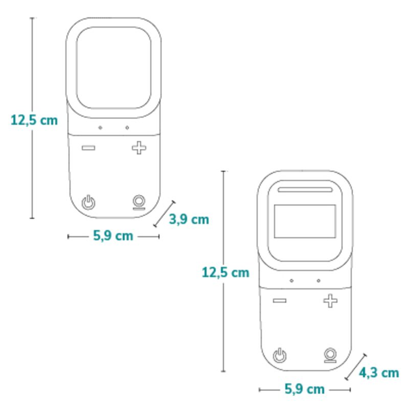 Lionelo Babyline 2.3 rozměry