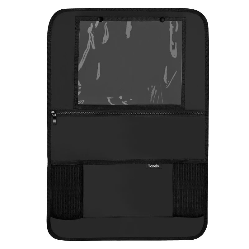Lionelo SeatOrganizer Black — organizér s kapsami na sedadlo auta