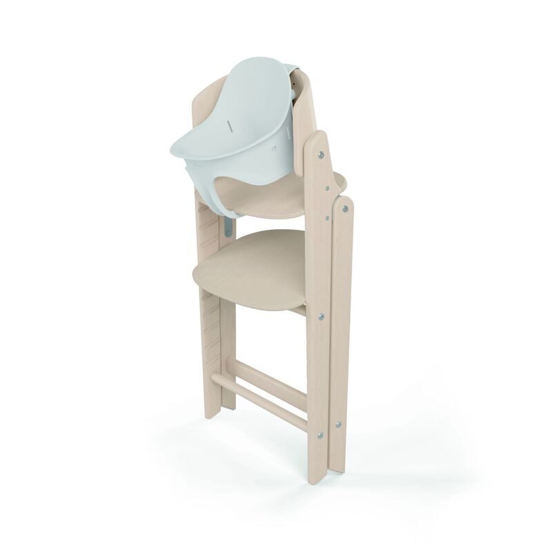 Cybex Iris high chair folded to compact size