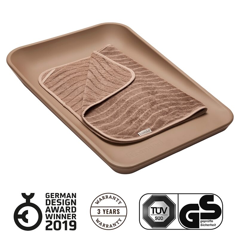 Leander Matty Clay z topperem Woodland — German Design Award 2019, TÜV SÜD, 3 roky gwarancji