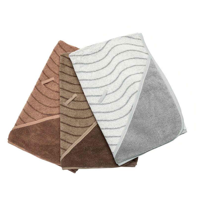 Ręcznik Leander Woodland Cool Grey - zdjęcie aranżacyjne