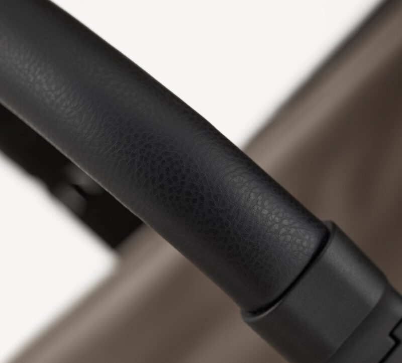 Anex Air-X2 bumper bar — eco-leather close-up and mounting