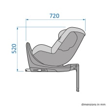 Maxi-Cosi Mica 360 S external dimensions 4