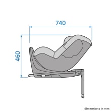 Maxi-Cosi Mica 360 S external dimensions 6