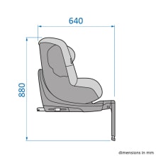Maxi-Cosi Mica 360 S external dimensions 7