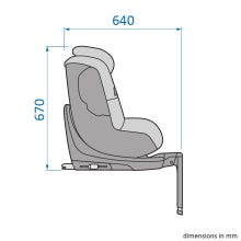 Maxi-Cosi Mica 360 S external dimensions 8