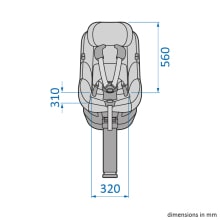 Maxi-Cosi Mica 360 S internal dimensions