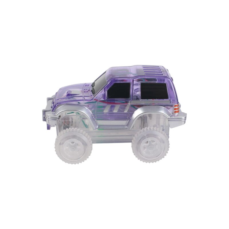 Cleverclixx Race Track Car Pastel Purple — pastel purple car for magnetic race track