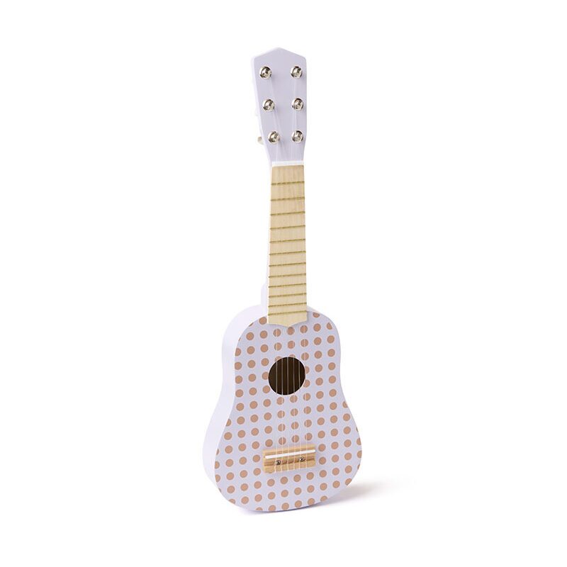 Kids Concept wooden guitar dot lilac product view