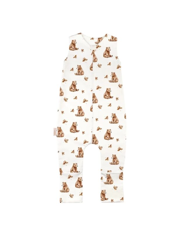 Waldin sleeping bag with legs Teddy Bears 0.5 TOG for children 3-4 years