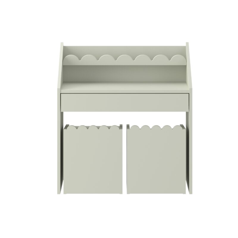 Bellamy BooK NooK Montessori desk Vintage Rose — nursery arrangement