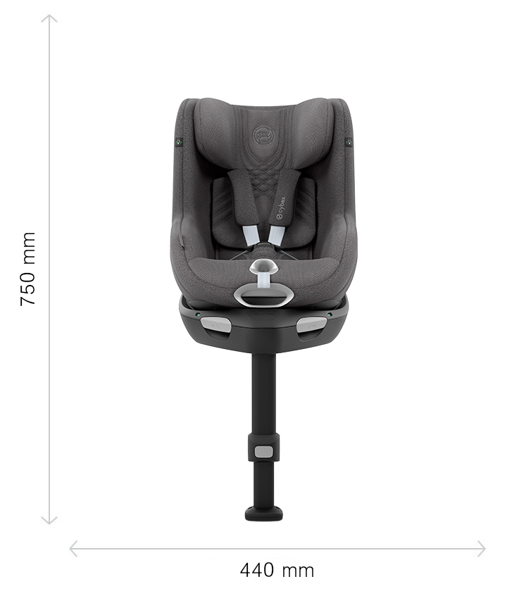 Cybex Sirona Ti fotelik samochodowy widok z przodu