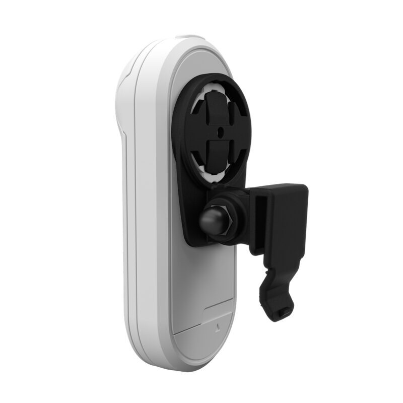 Thule Garmin Varia montážní klip namontovaný na cyklosedačce