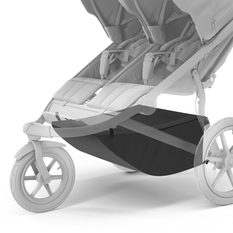 Thule Urban Glide Double rozšířený úložný koš – detaily a kapsy