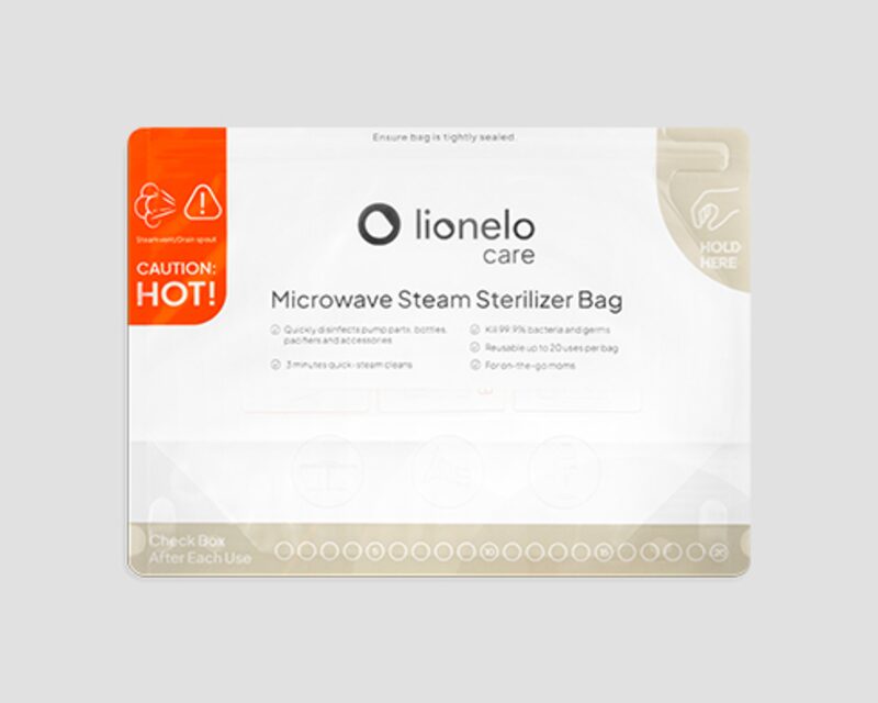 Lionelo Thermbag — sterilizační sáčky do mikrovlnné trouby