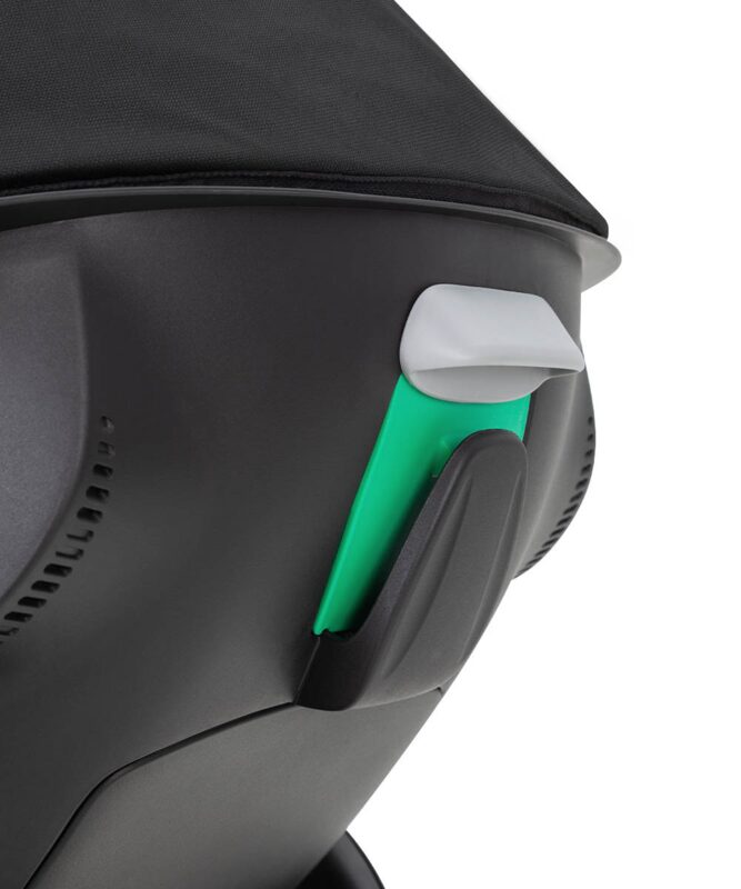 4 kąty nachylenia fotelika Carrello Vega Lite — do 170 stopni