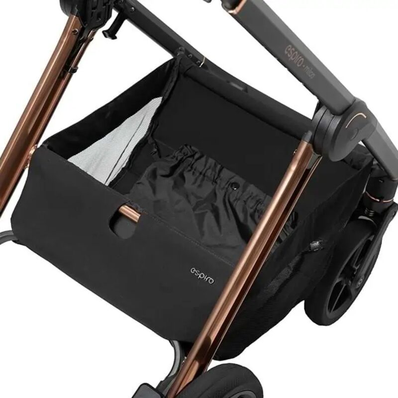 Espiro Miloo Way 2.0 prostorný košík s elegantní nákupní taškou