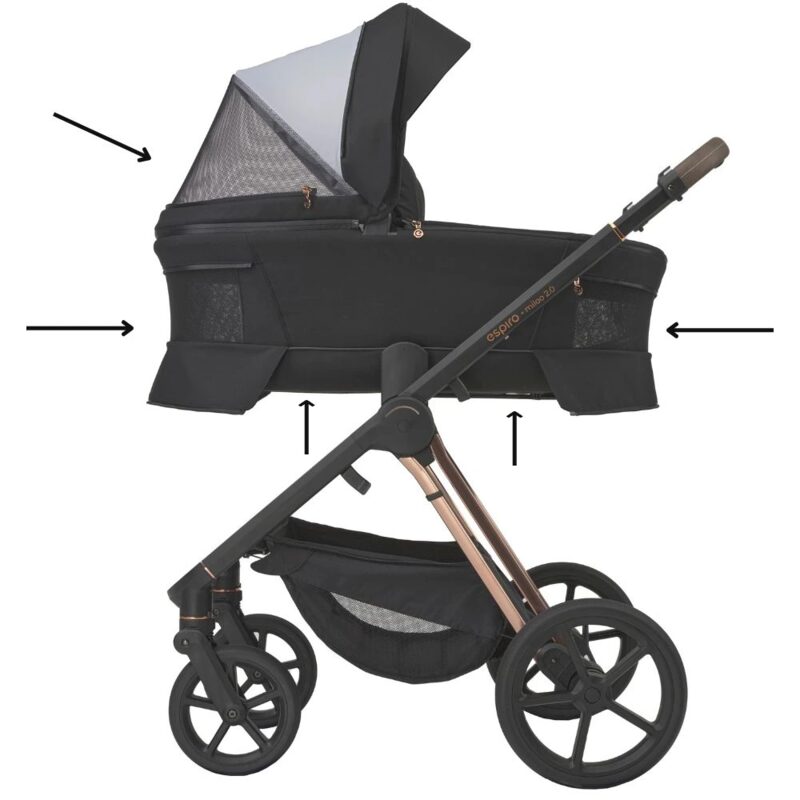 Espiro Miloo 2.0 - čtyřnásobná ventilace korby