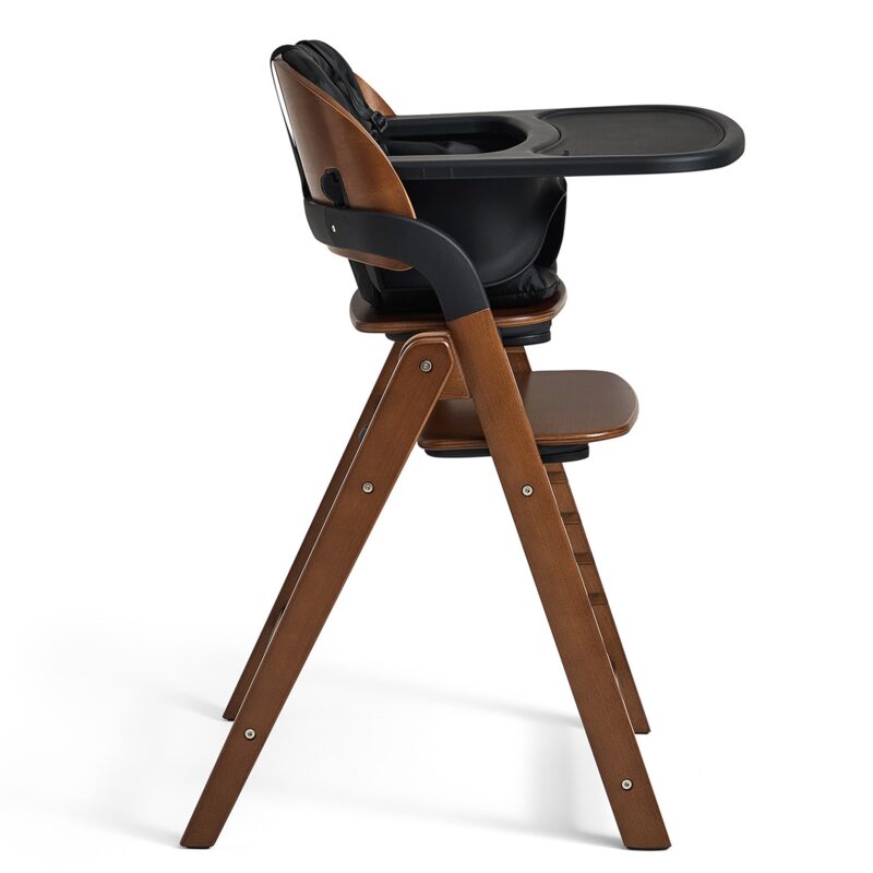 Jídelní židlička Future Design Me&You Imperial Black složená — kompaktní rozměr