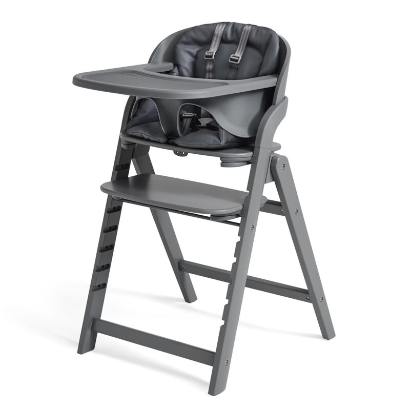 Future Design Me&You Total Grey - jídelní židlička s táckem a bezpečnostními pásy