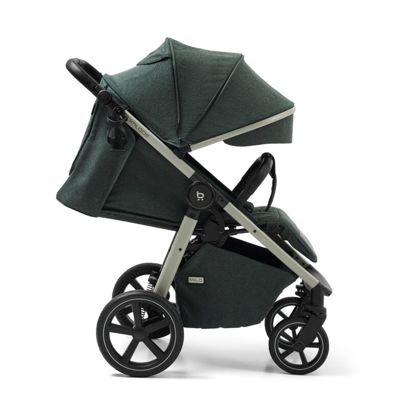 Future Design Xplode Mild – lekki wózek spacerowy w kolorze Frosty Green