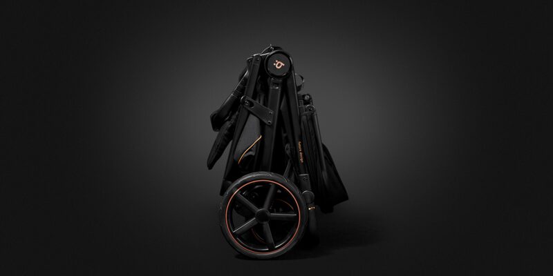 Složení jedním pohybem kočárku Future Design Xplode