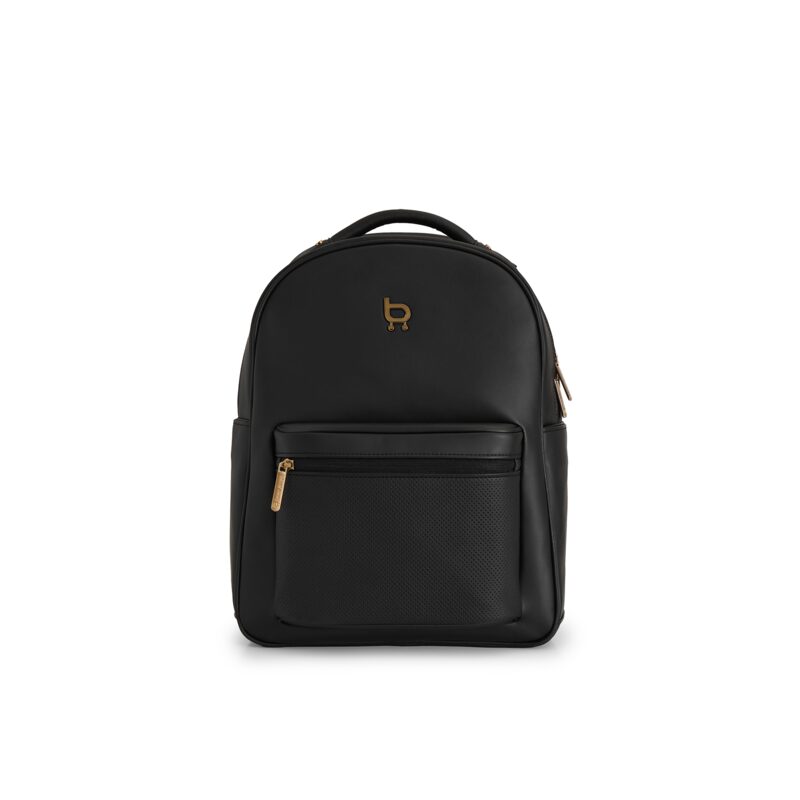 Future Design Inspiro Pure Black &mdash; elegantní batoh ke kočárku s logem Future Design