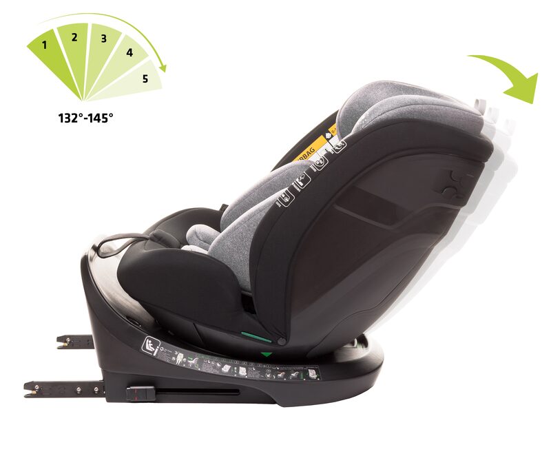 4Baby Roto-Fix 5stupňové nastavení proti směru jízdy 132-145 stupňů