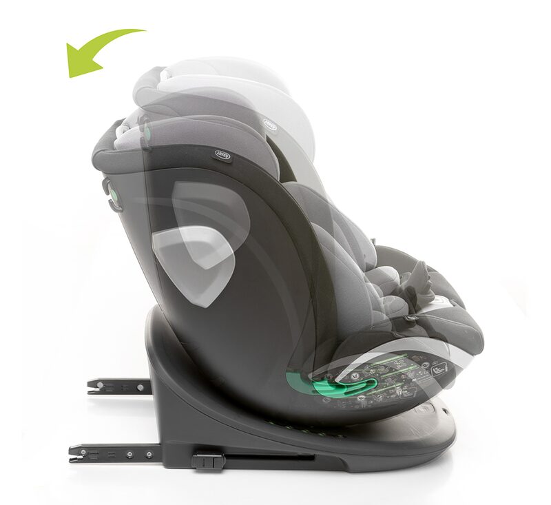 4Baby Vel-Fix 4-position seat recline