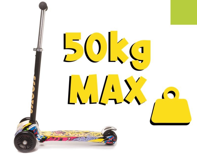 4Baby Mini Scooter barevná dárková krabice