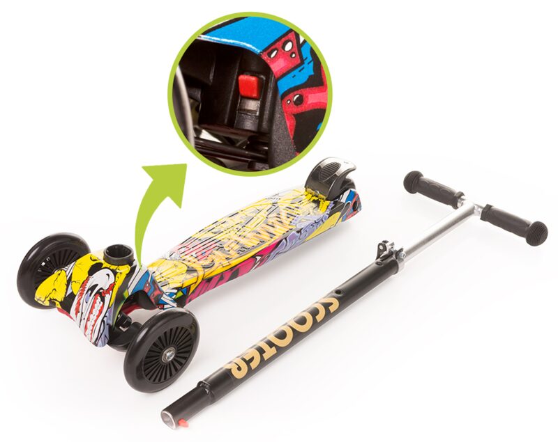 4Baby Mini Scooter skládací konstrukce