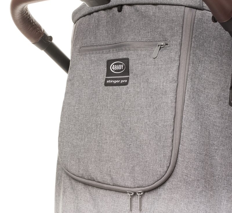 4Baby Stinger PRO zipped storage pocket