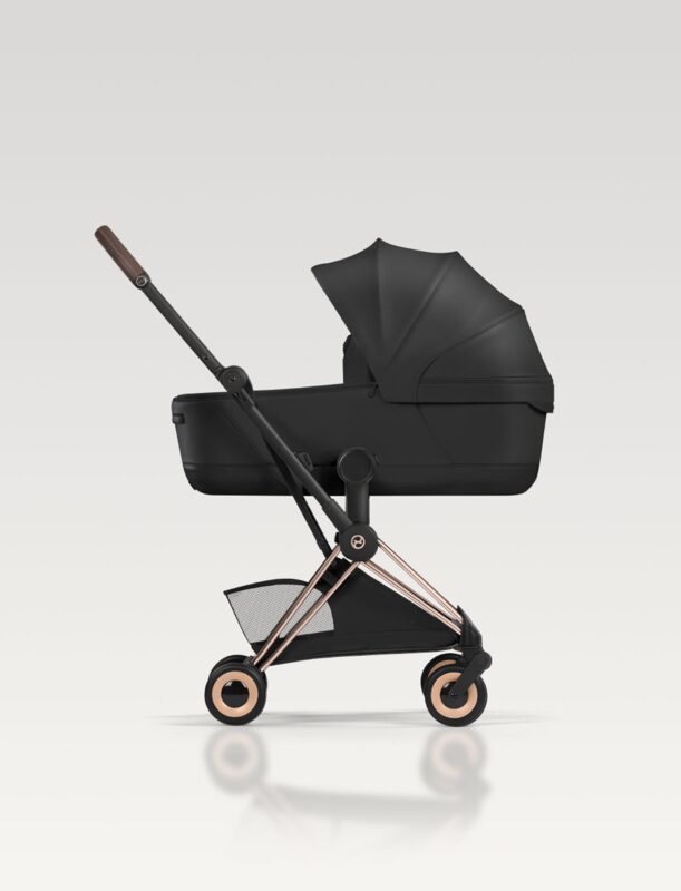 Cybex Coya składana gondola Fold Lux Carry Cot na stelażu