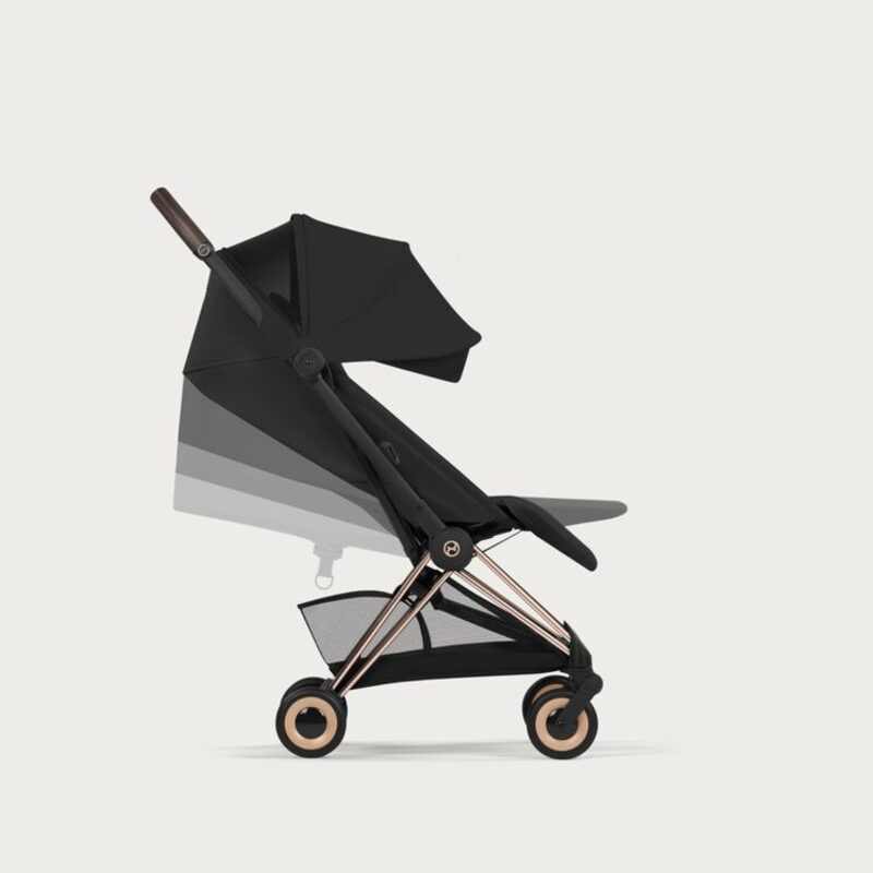 Cybex Coya ergonomiczna pozycja leżąca regulowana jedną ręką