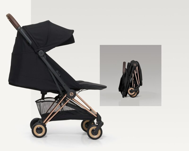 Cybex Coya wózek podróżny spacerowy widok z przodu
