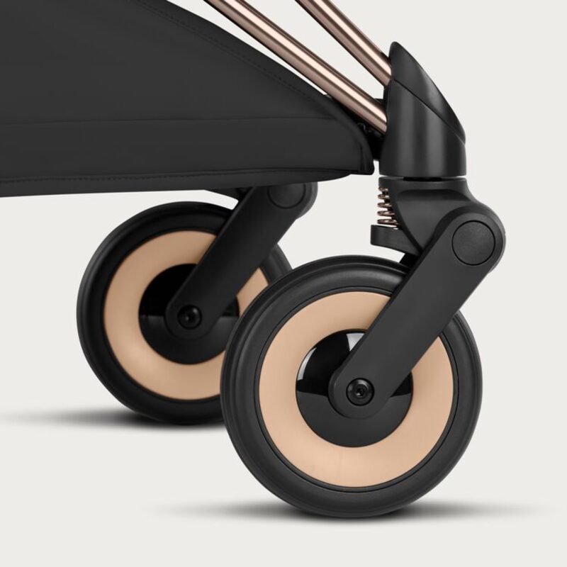 Cybex Coya Style front-wheel suspension for smooth city rides