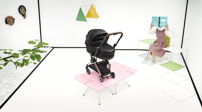 Cybex Coya Style Collection ultrakompaktní prémiový kabinový kočárek s korbou