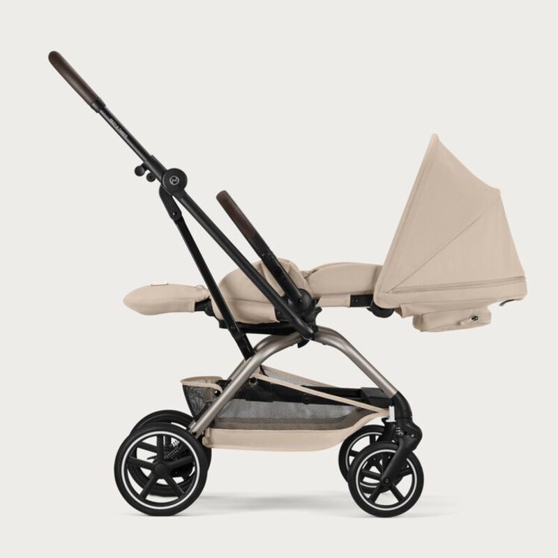 Cybex Eezy S Twist+2 pozycja lezaca i podnoze