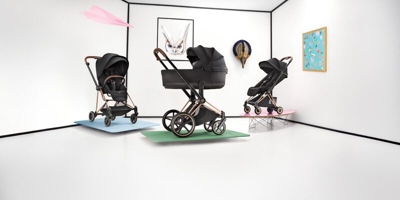 Cybex Priam 5.0 Platinum &mdash; three pram configurations in an elegant interior