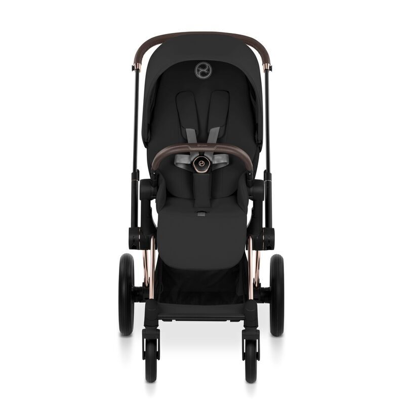 Cybex Priam 5.0 Comfort &mdash; black frame, 2-in-1 set