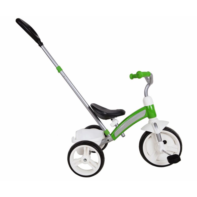 QPlay Elite Plus Green - widok z przodu pod katem