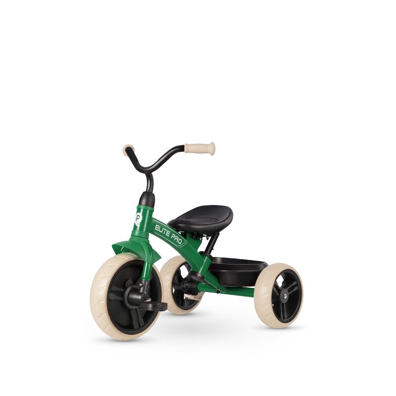 QPlay Elite Pro Green - bez vodicí tyče rodiča, tryb samodzielny