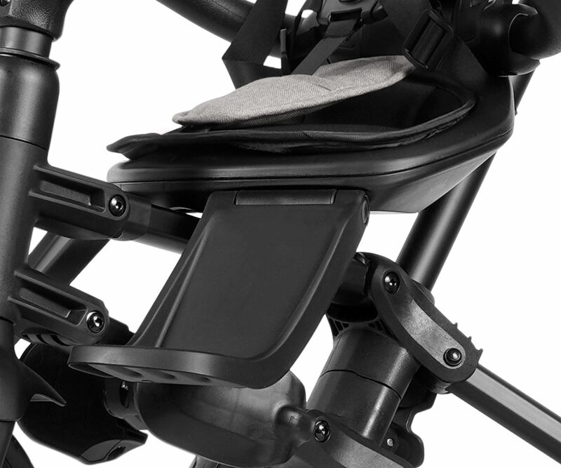 QPlay Nova Niello Grey - mechanizm wolnego kola i wolnej řídítek