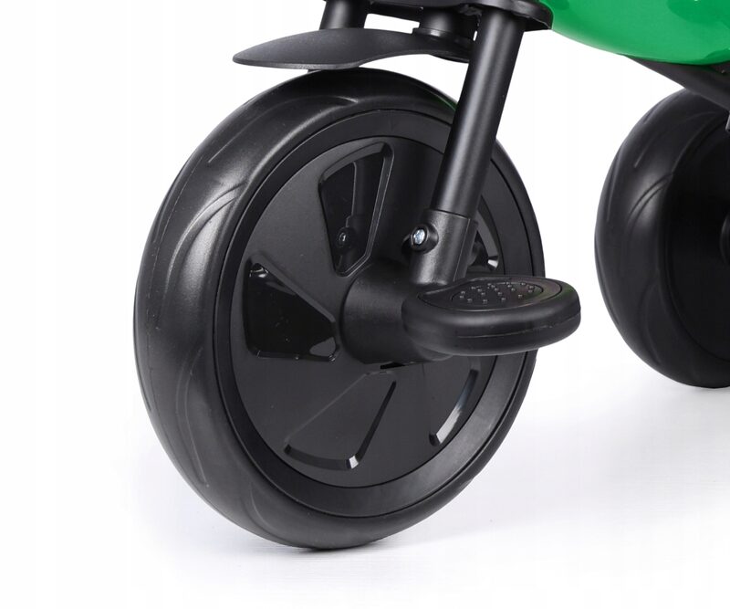 QPlay Triduro Green - pěnová kolo prednie z pedály