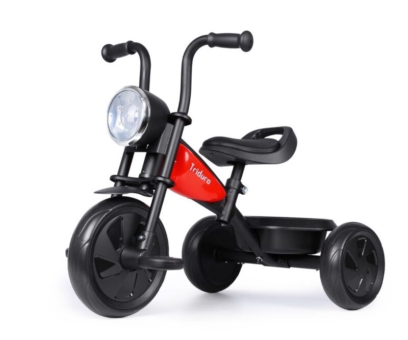 QPlay Triduro Red - rowerek trójkołowy w stylu motocykla