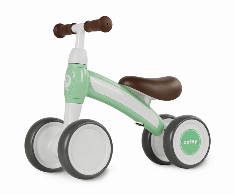 QPlay Cutey Retro Green - front view, mint colour