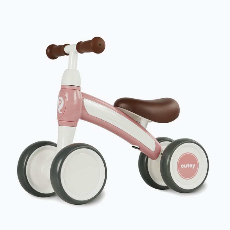 QPlay Cutey Retro Pink - vintage-style ride-on for children