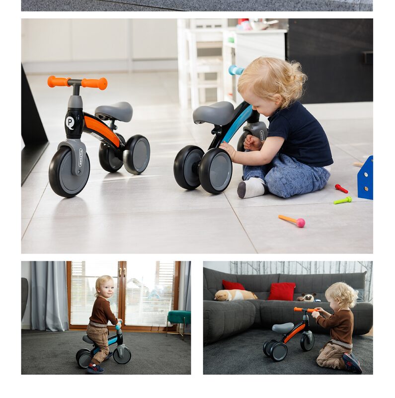 QPlay Sweetie - children on ride-ons at home