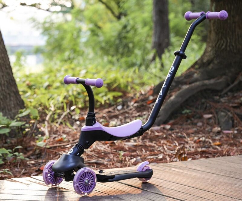 QPlay Sema Evo Violet - składanie i přeprava