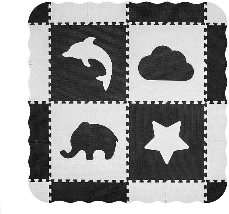 Milly Mally Jolly 2x2 Grey pěnová podložka puzzle